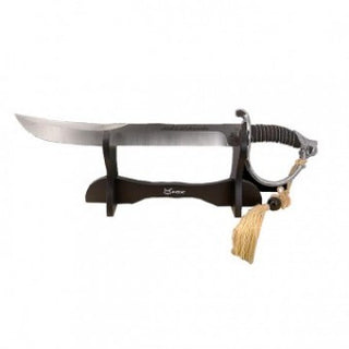 Champagnesabel Fox met standaard in kist - Champagnesabres.eu