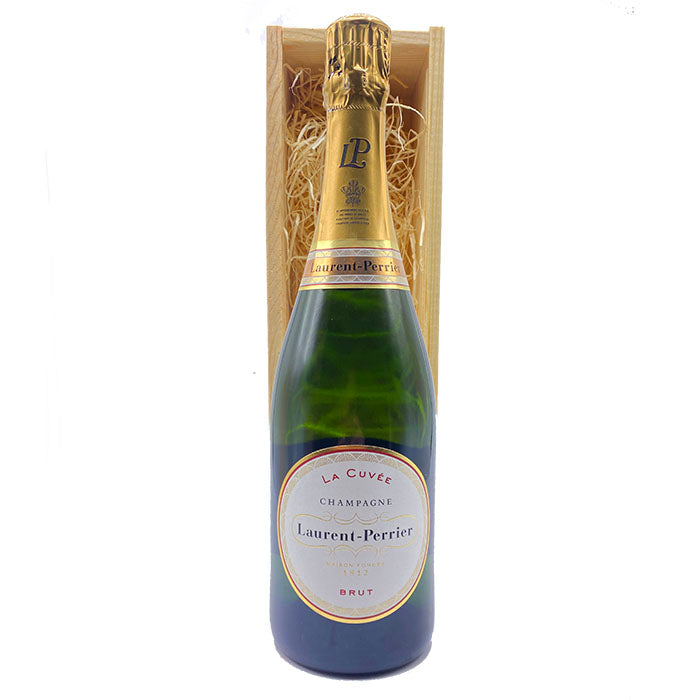 Champagne Laurent-Perrier Brut in wooden box
